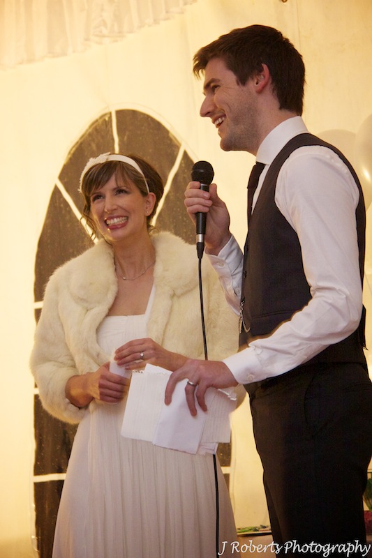 groom speech - wedding photography